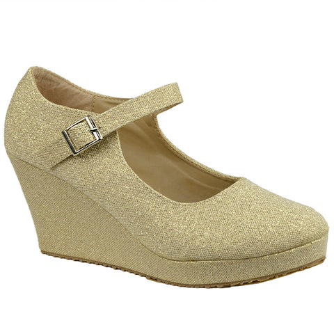 gold mary janes womens