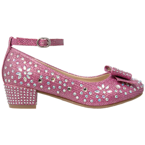 girls sparkly pumps