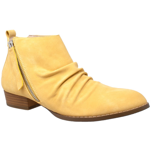 ankle boots yellow