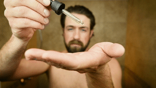 Classic Beard Oil Application