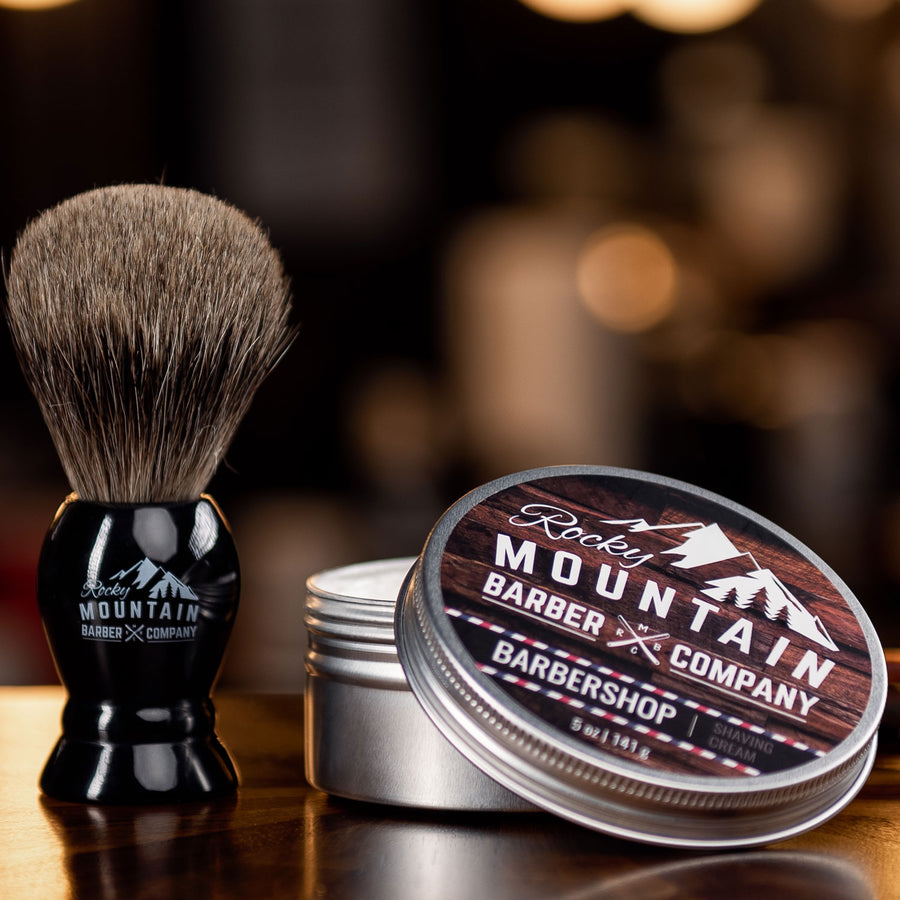 Barbershop Shaving Cream Rocky Mountain Barber Co