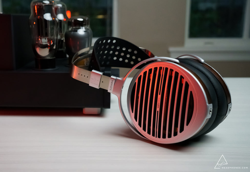 Hifiman Suvara and Headphones.com x Ampsandsound Forge Tube Headphone Amplifier