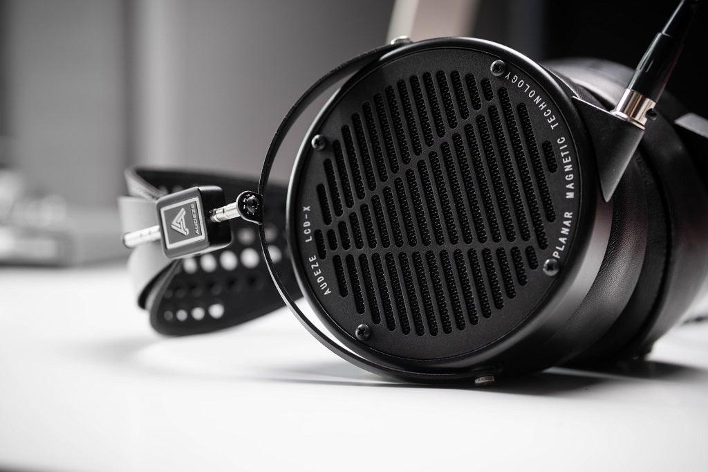 Audeze LCD-X Planar Magnetic Studio Headphones with Carbon Fibre Suspension System Headband | Available on Headphones.com