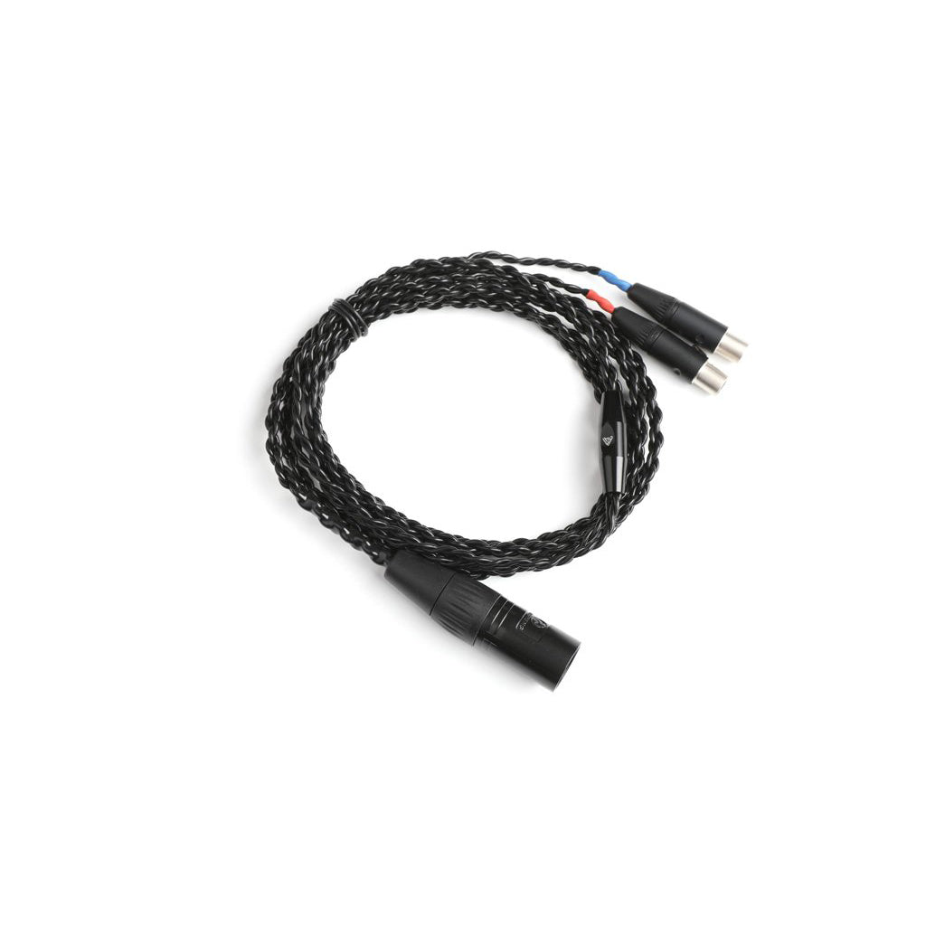 Audeze LCD 4-Pin XLR Balanced LCD Braided cable | Available on Headphones.com