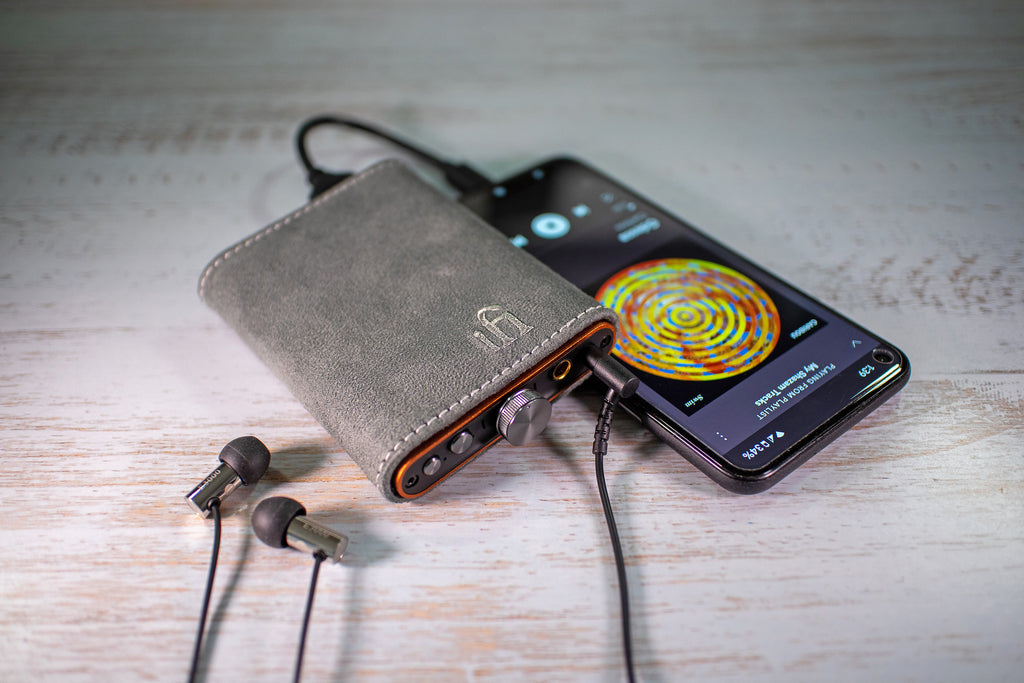 iFi Audio HIp DAC V2 with portable Hip DAC Case