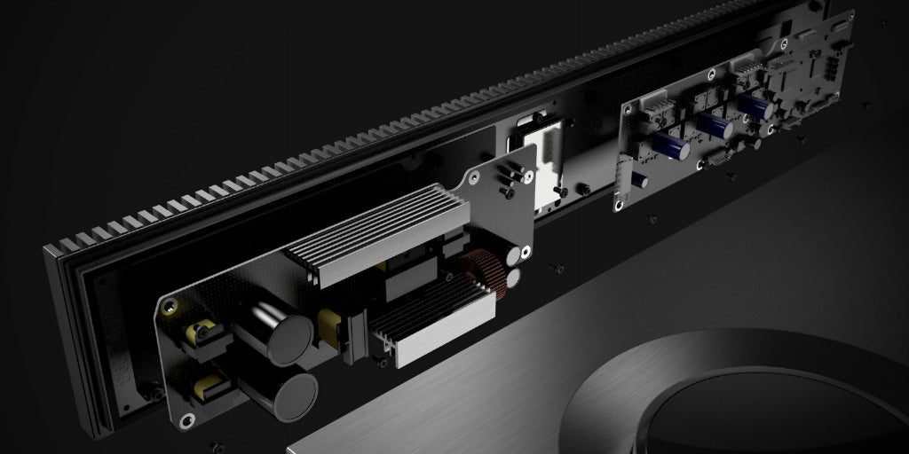 Naim Mu-so 2nd Generation, view of internal components | Headphones.com