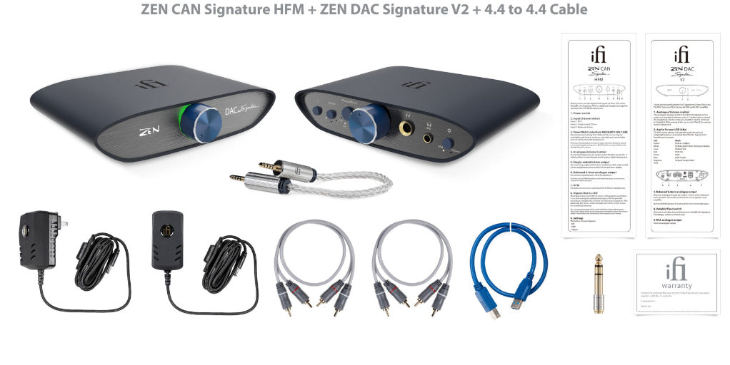 ZEN Signature Set HFM, contents of Signature set | Headphones.com