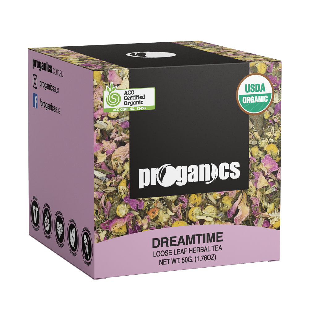 Proganics Organic Loose Leaf Herbal Tea Dreamtime