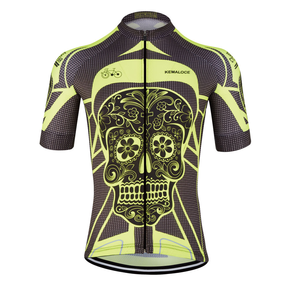 bright cycling jersey