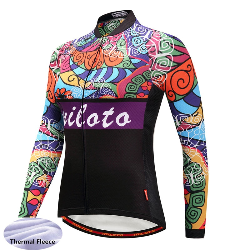 winter cycling jersey