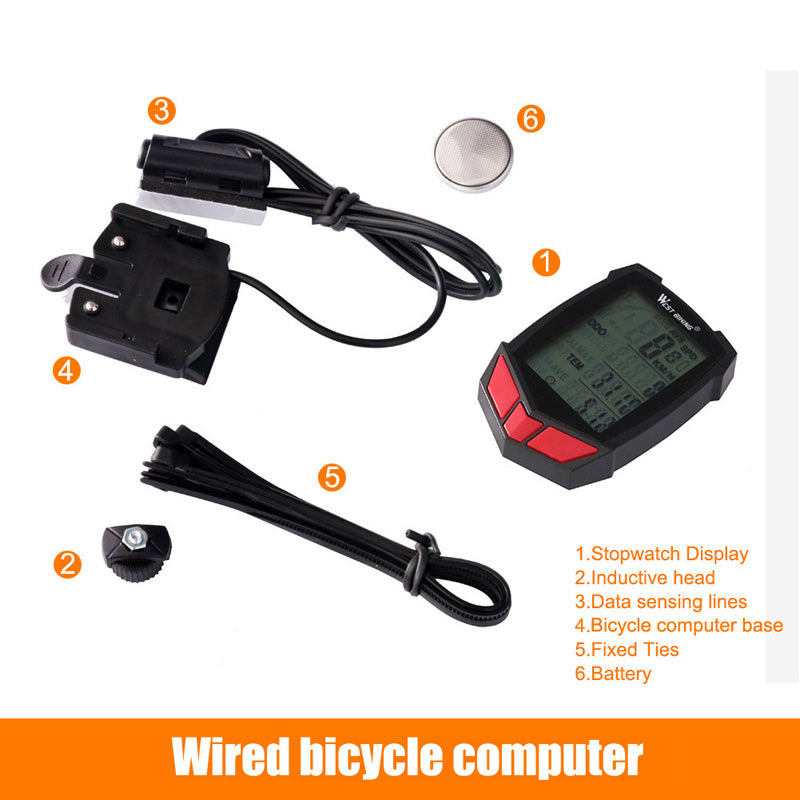 wired bike computer