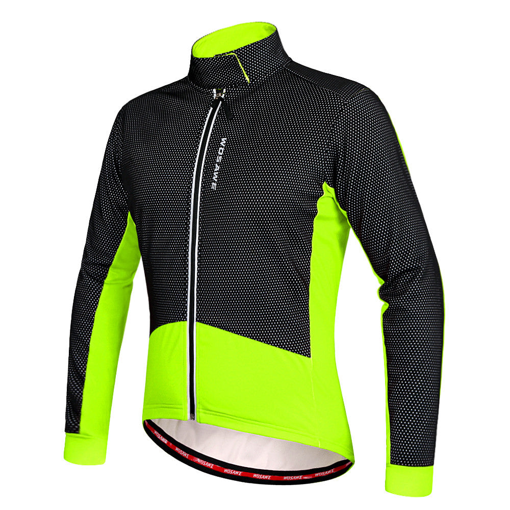 reflective cycling jacket mens