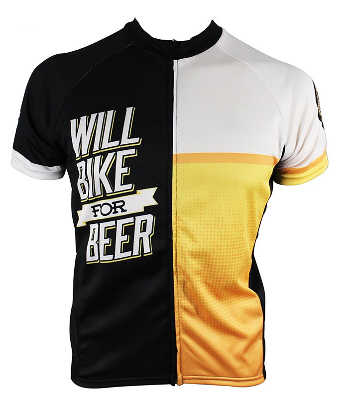 bike and beer jersey