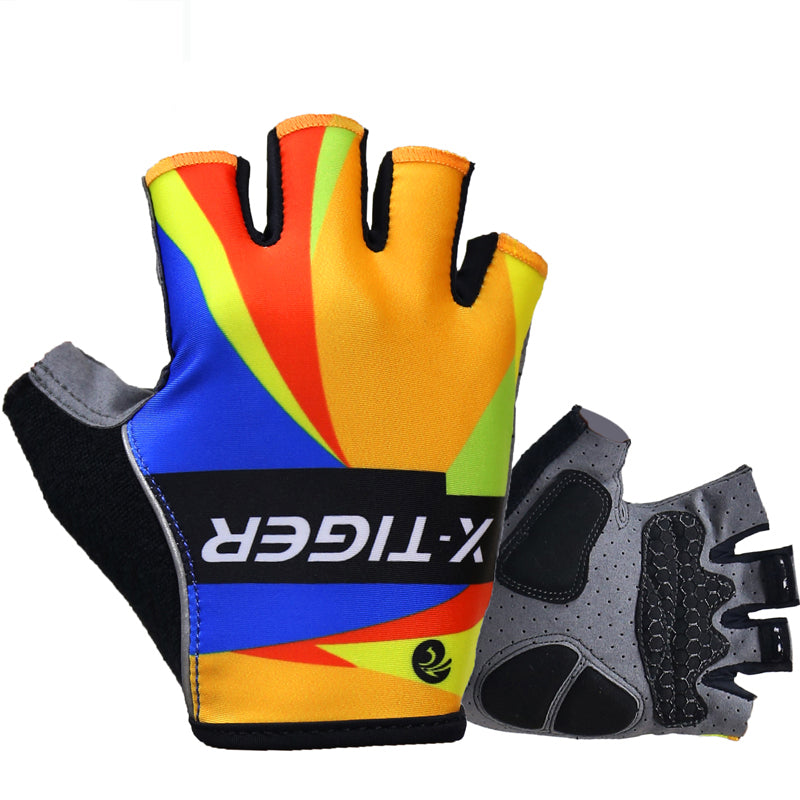 half finger sports gloves