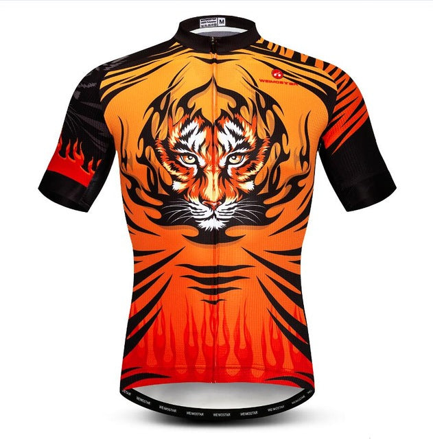 wolf cycling jersey