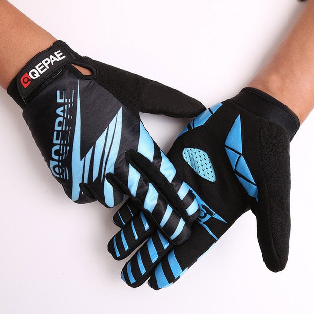 women's full finger cycling gloves