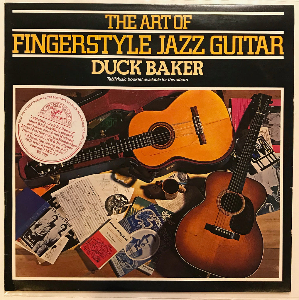 Duck Baker The Art Of Fingerstyle Jazz Guitar - 