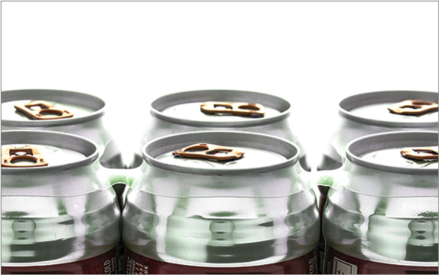 Grip-Pak™ Pack Ring Reel (4300 units) - Beer Can Plastic Carrier