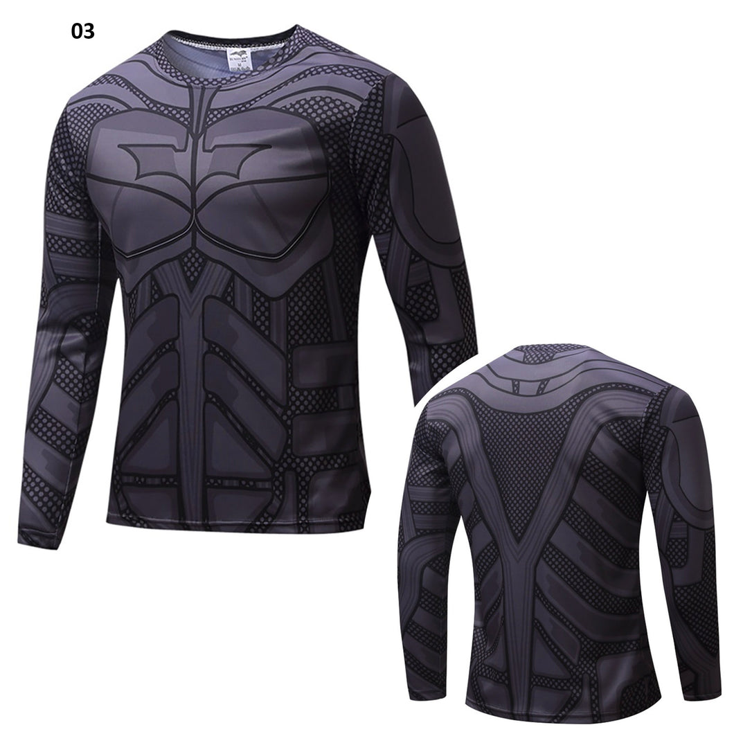 batman long sleeve compression shirt