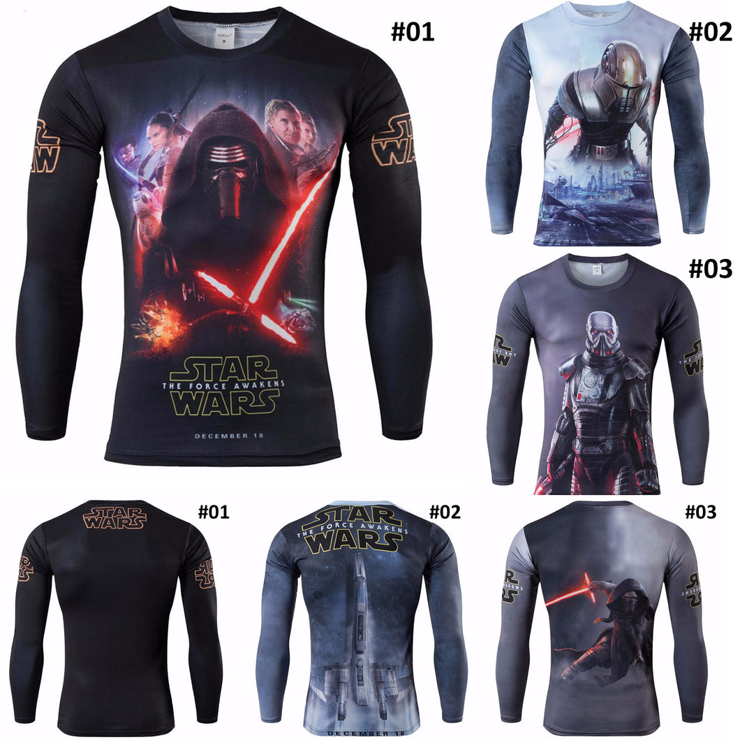 star wars compression shirt