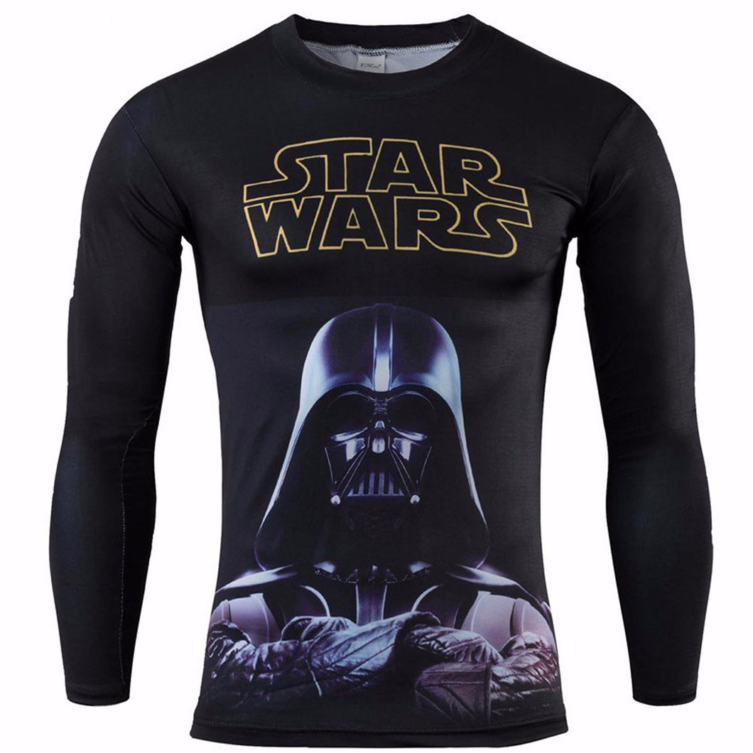 star wars compression shirt