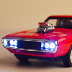 Fast Furious 7 Metal Dodge Charger Car Pull Back Miniature Cars 132 Scale 4 Colours