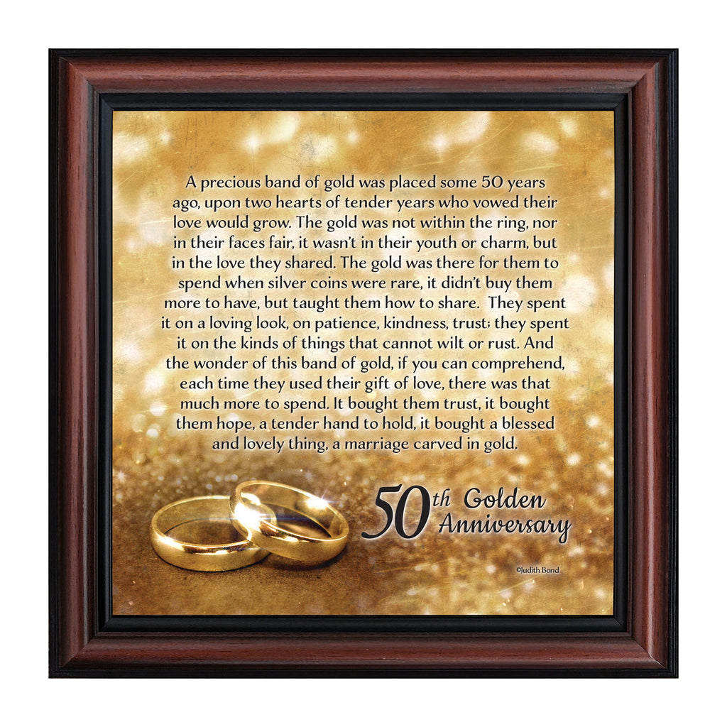 50 year wedding anniversary gift for parents