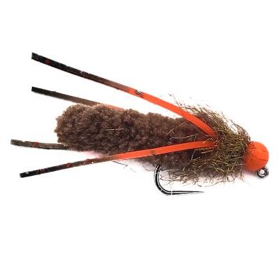 Daddy Long Legs™ Mop Fly - Fire Tip Baitfish –