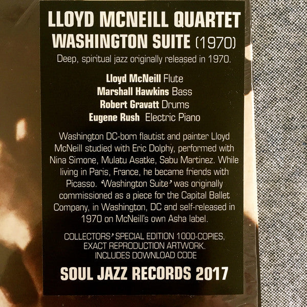The Lloyd McNeill Quartet | Washington Suite (New) – Tunnel Records + Beach  Goods