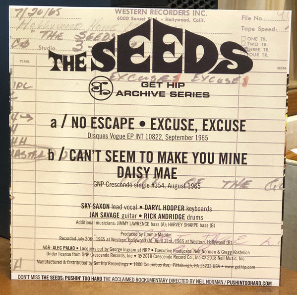 The Seeds | The Seeds (New)