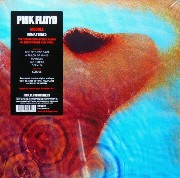 Pink Floyd Meddle New Tunnel Records Beach Goods