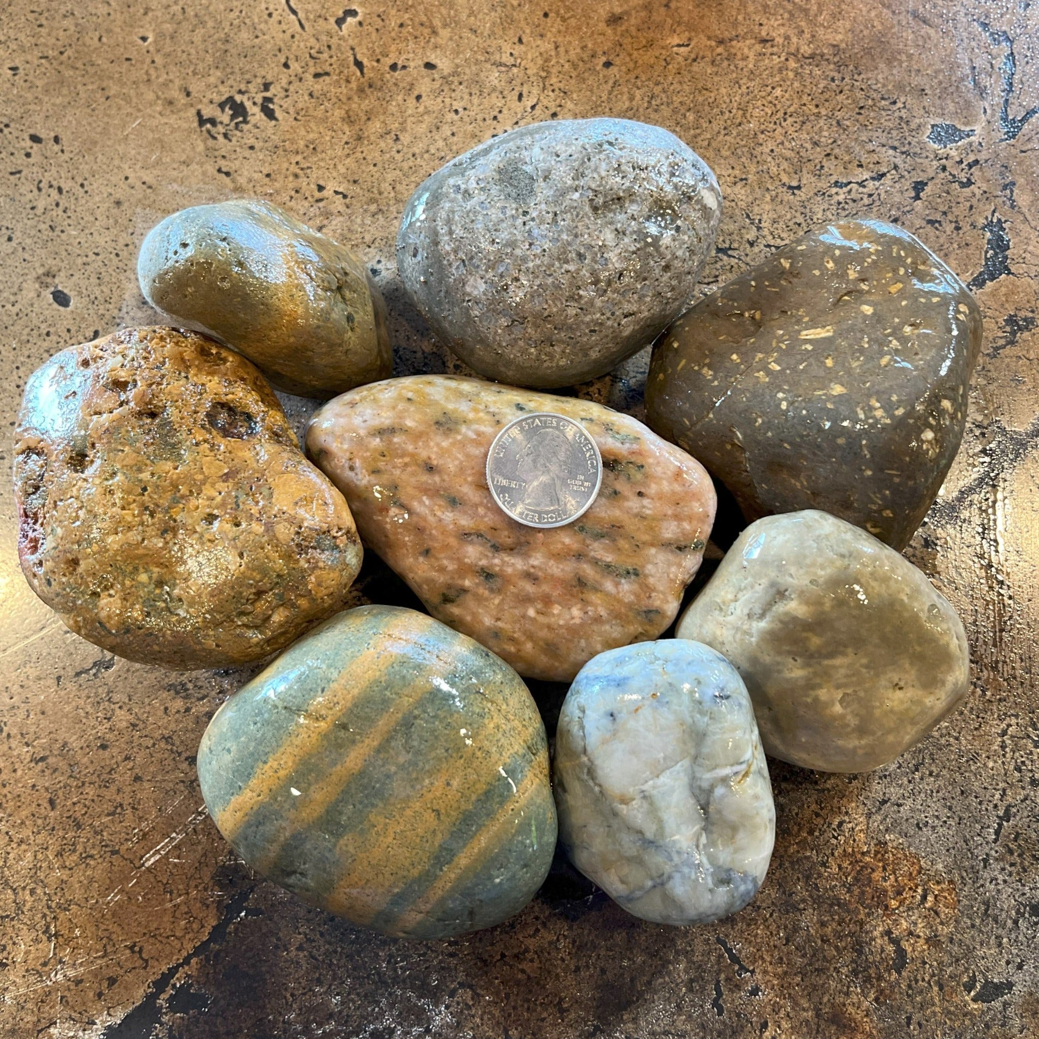 1"-2" Buff Mexican Pebbles - 80372