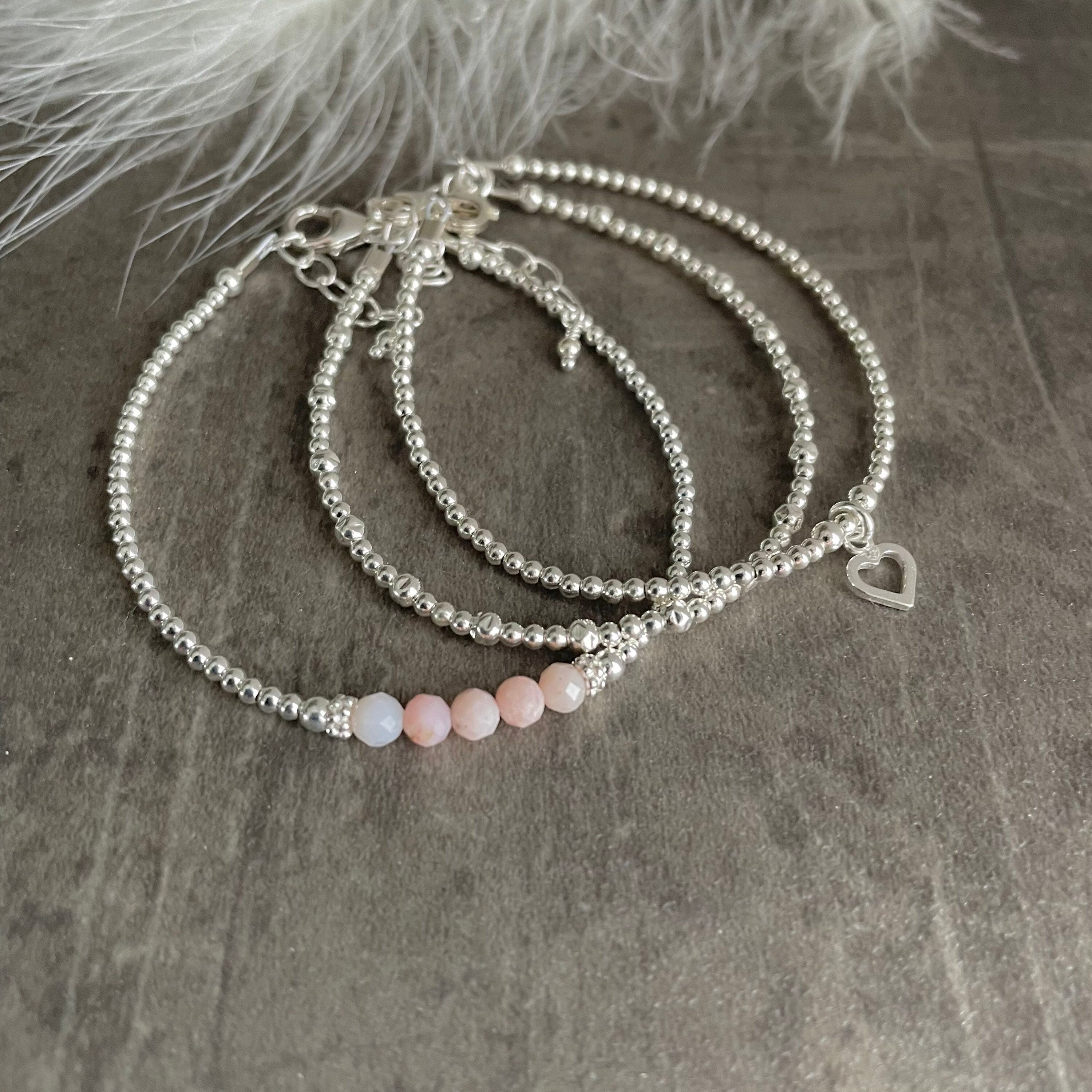 Genuine Pink Opal Bracelet, Handmade Crystal Bracelet, 6mm, 8mm, 10mm Pink  Opal Beads Crystal, Energy Crystal, Gift for Friend - Etsy