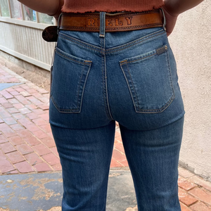 7 for All Mankind® DOJO Ultra High Rise Trouser in Pinyon - Dream a Little Dream