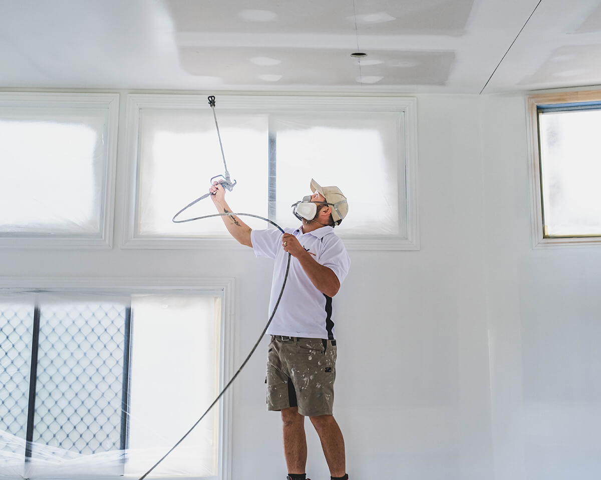 Graco ceiling painting