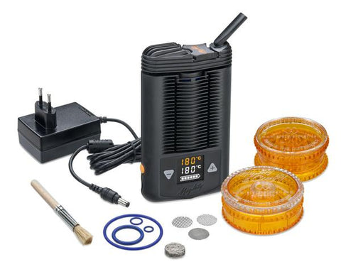 Mighty Vaporizer Complete Set with Acrylic Volcano Grinder