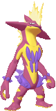 shiny Toxtricity Amped HD animated sprite gif