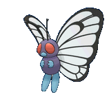 male butterfree HD animated sprife gif