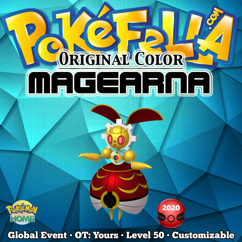 HOME National Pokédex Original Color Magearna OT: Yours • | Pokefella - Pokemon Editing, Living Dex Transfer Services