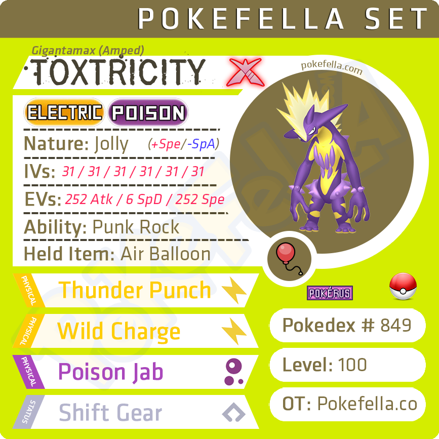 Toys Hobbies 6iv Ultra Shiny Toxtricity Gigantamax Amped Low Key Pokemon Sword And Shield Penbrynmynach Co Uk