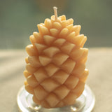 Beeswax Candle - Pine Cone (Natural)