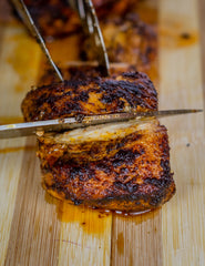 Varo Jollof - Slicing Chicken