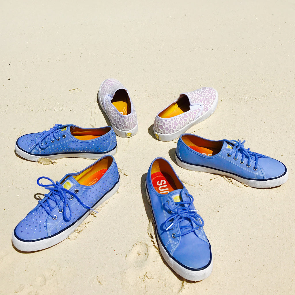 SUNS Shoes | Sun-Activated, Color-Changing Footwear