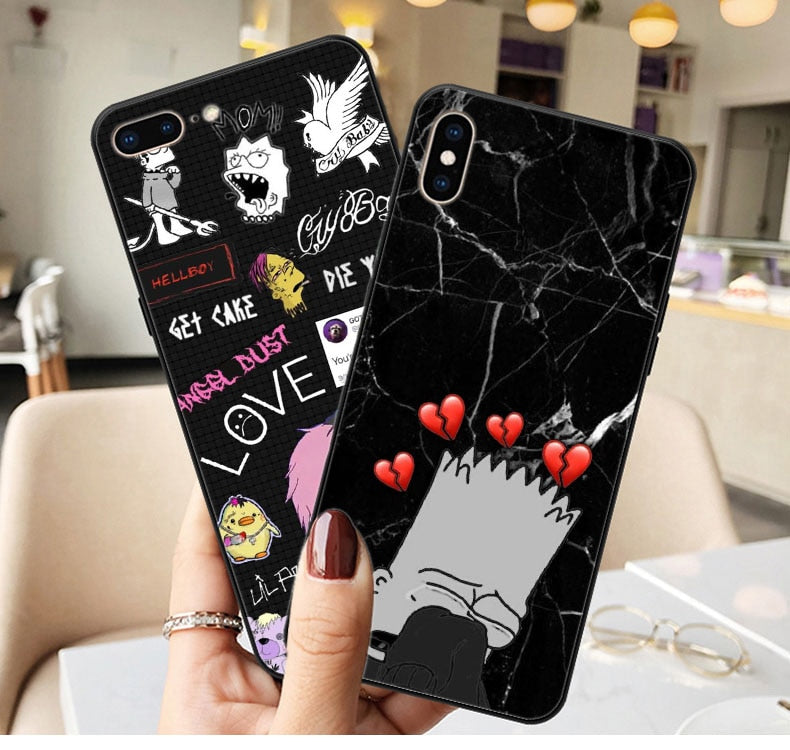 Lil Peep Hellboy Life Is Beautiful Cry Baby Soft Silicone Tpu Cover Ph Rapcrushers - crybaby roblox id lil peep