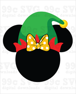 Free 227 Disney Hat Svg SVG PNG EPS DXF File