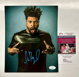 Actor Comedian Deray Davis Signed 8x10 MTV Wild N Out Photo With JSA COA - Mustang Comics