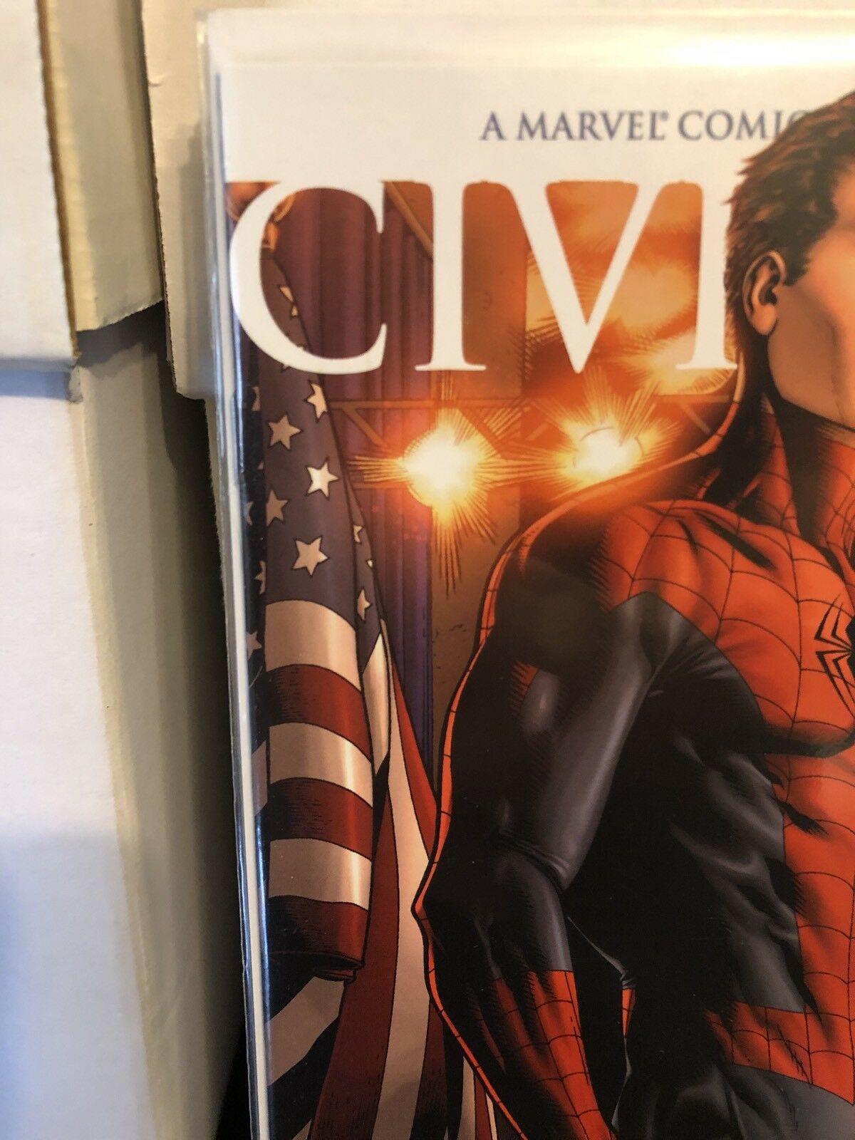 Civil War #2 Michael Turner Spider-Man Unmasked Variant (2006) Marvel –  Mustang Comics