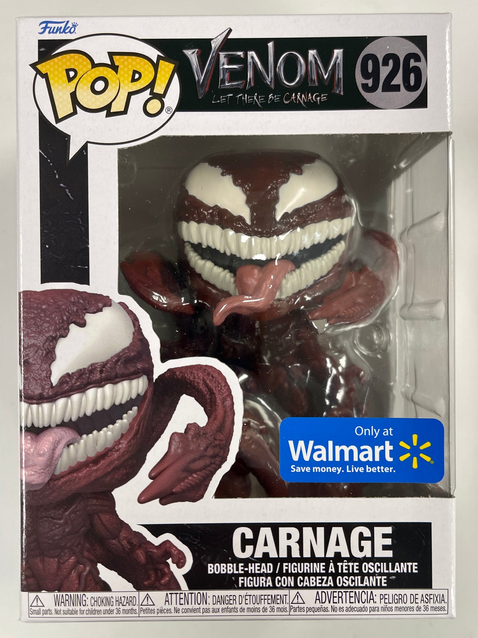 Funko Pop! Marvel Carnage #926 Venom 2 Walmart NYCC Fall Con 2021 – Mustang Comics
