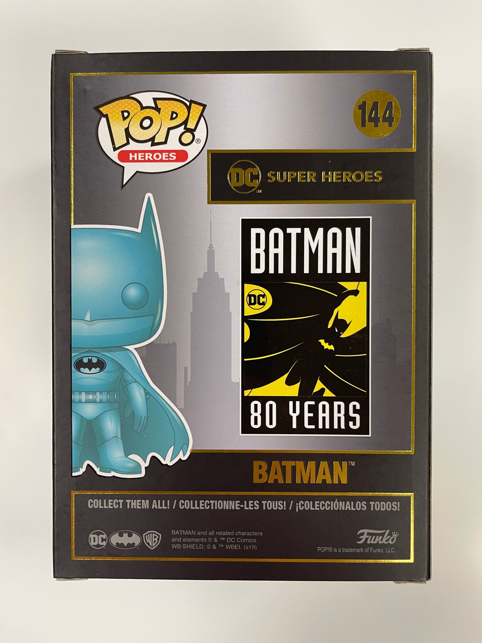 レビュー投稿で選べる特典 Funko Pop Batman 144 Chrome Teal SDCC - 通販 -  