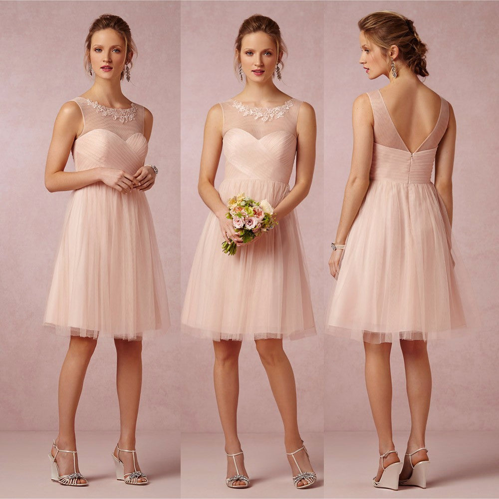 light pink dress for wedding